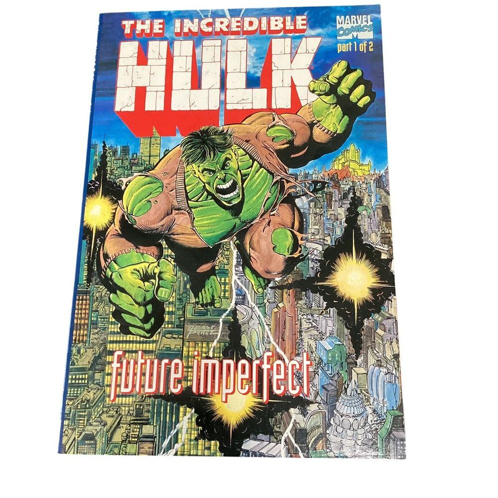 The Incredible Hulk: Future Imperfect George Perez Art 1992 3D Cover Part 1 of 2